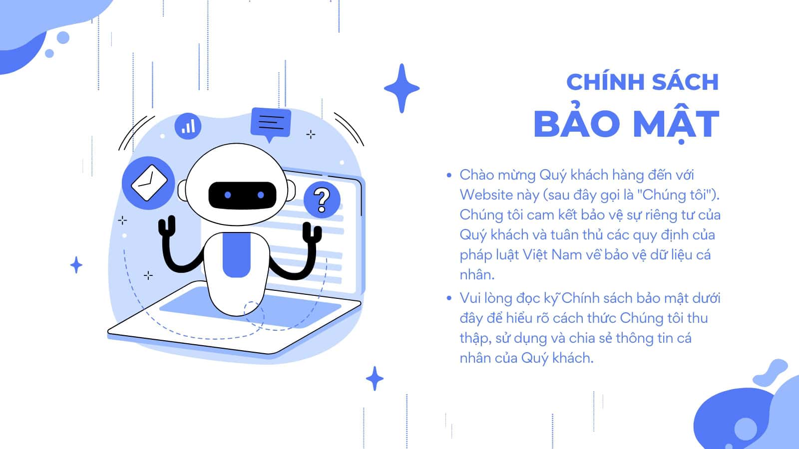 Chính sách bảo mật thông tin khách hàng tại Vlasta Premier.