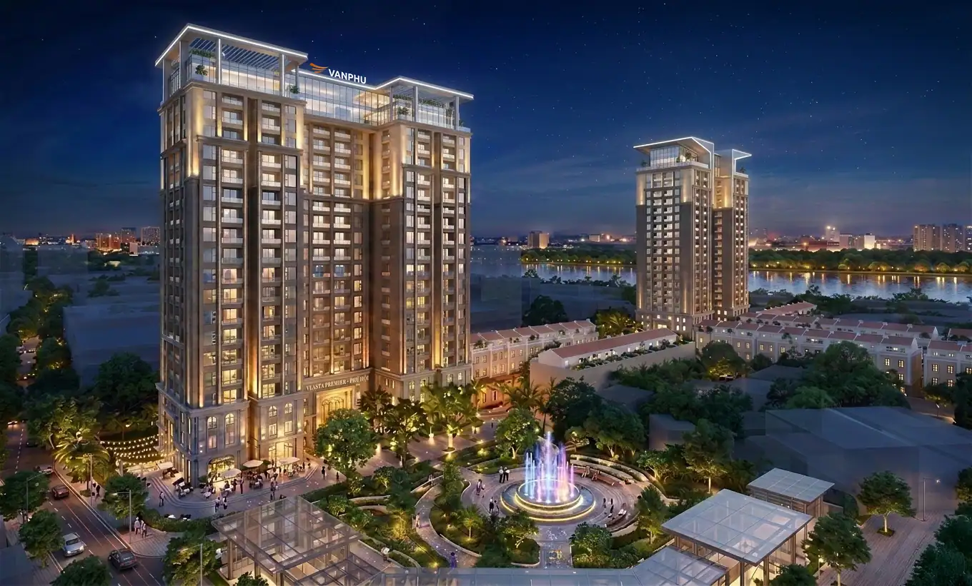 Không gian sống tĩnh lặng tại Vlasta Premier
