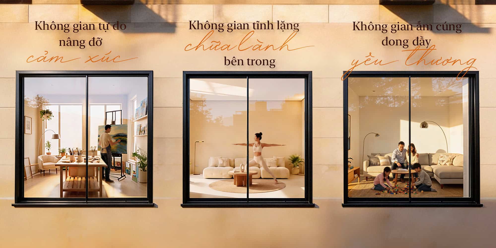 Không gian sống tinh tế, đón ánh sáng tự nhiên tại Vlasta Premier