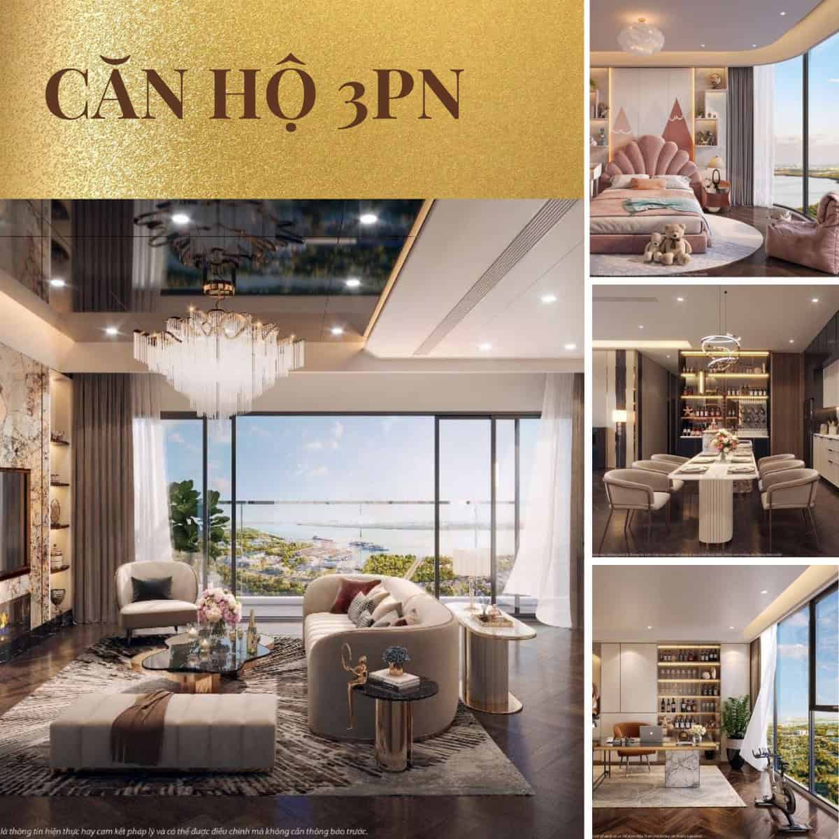 Giá Căn Hộ 3PN Vlasta Premier