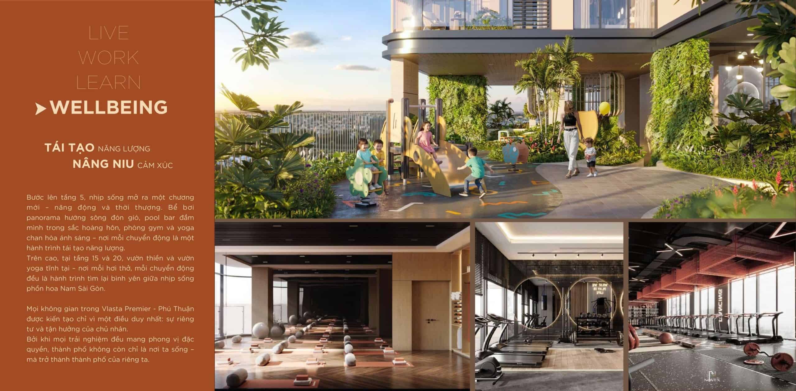 Hệ sinh thái tiện ích Wellness chuẩn thượng lưu tại Vlasta Premier