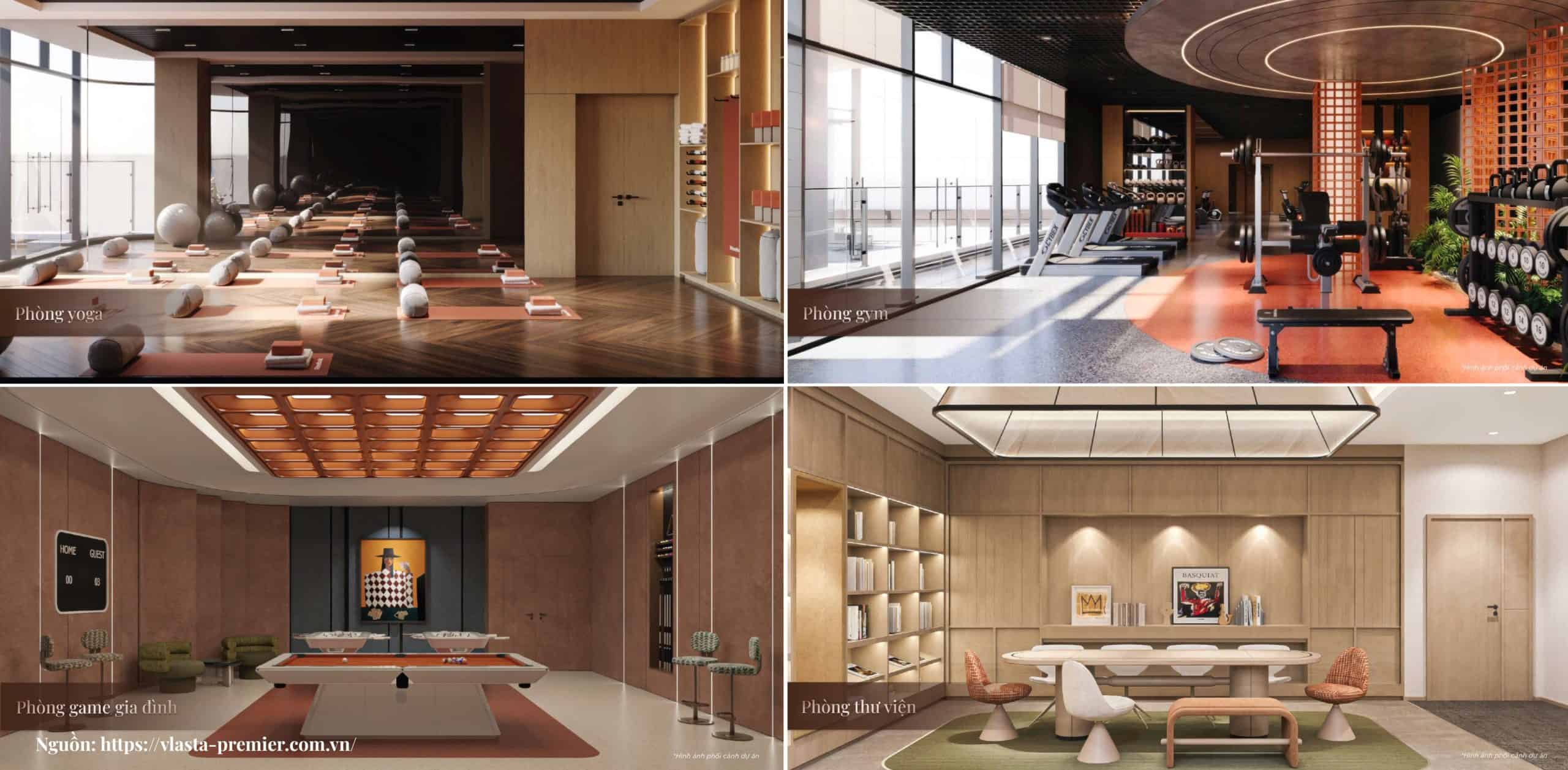 Không gian làm việc và kết nối Business Lounge sang trọng tại Vlasta Premier Phú Thuận