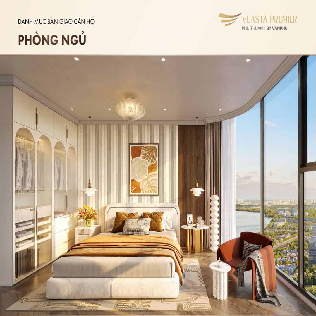 Tiêu chuẩn bàn giao phòng ngủ Vlasta Premier Phú Thuận