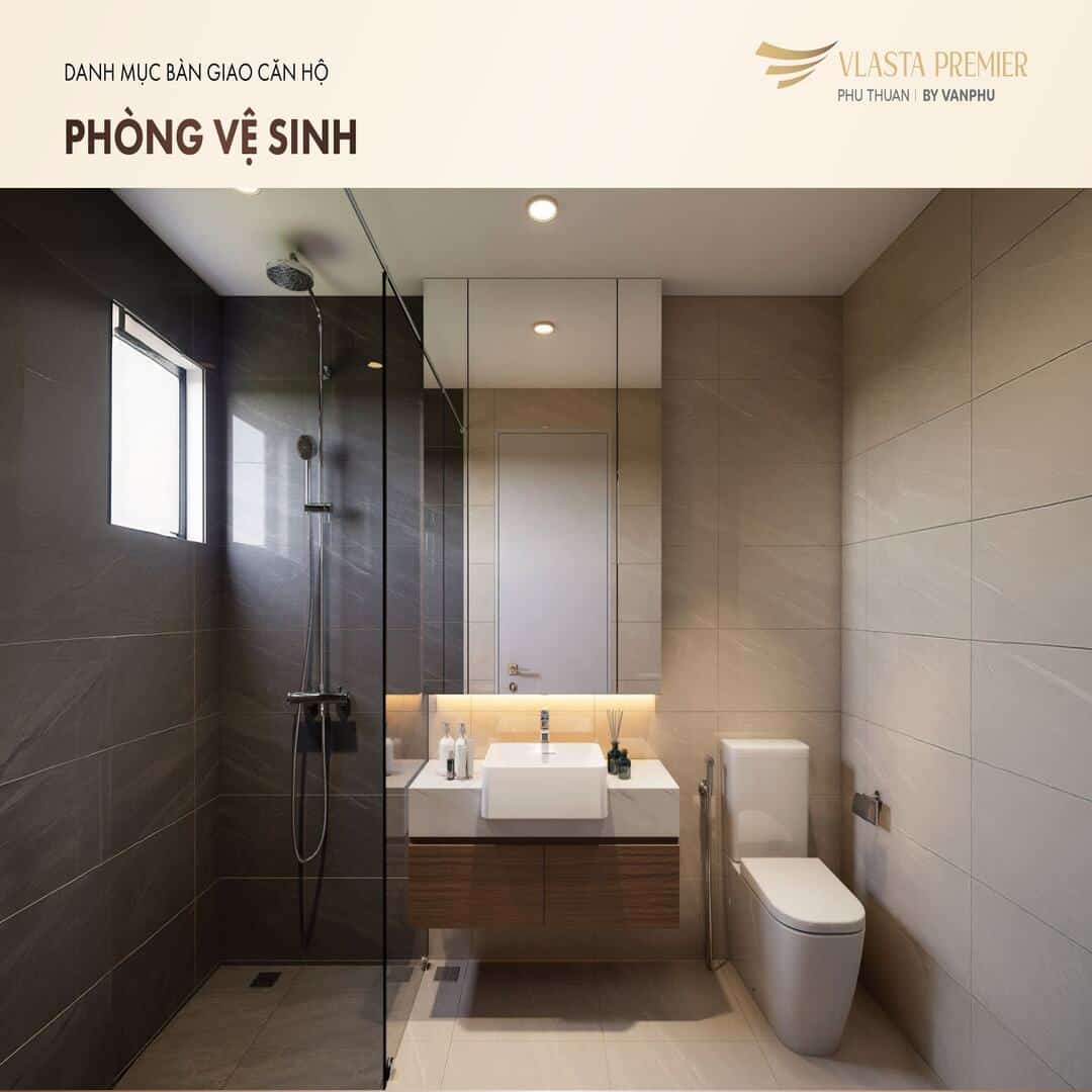 Thiết bị phòng vệ sinh nhập khẩu cao cấp tại Vlasta Premier