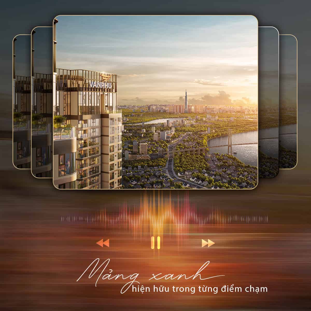 Mảng xanh hiện hữu trong từng điểm chạm tại dự án Vlasta Premier