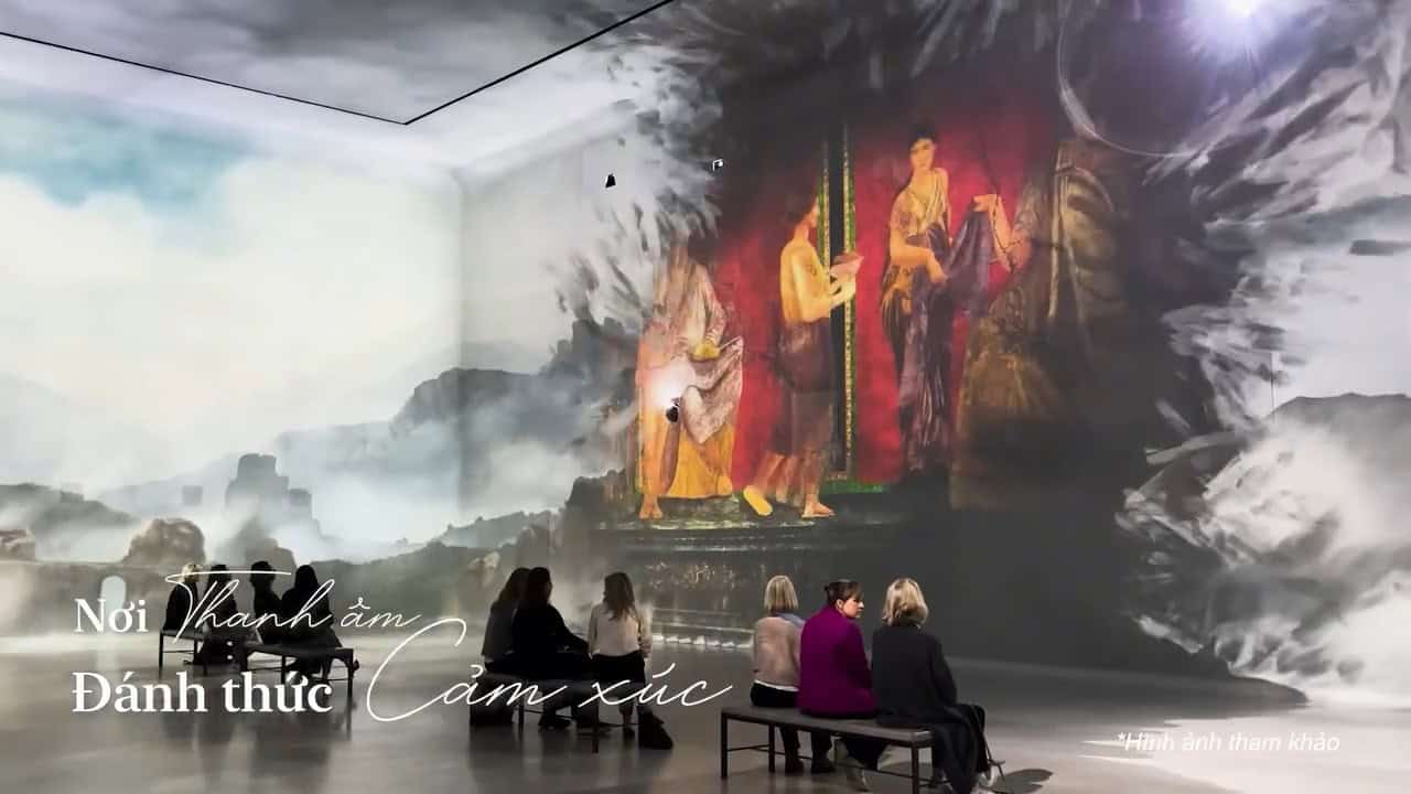 Thanh âm đánh thức cảm xúc tại triển lãm