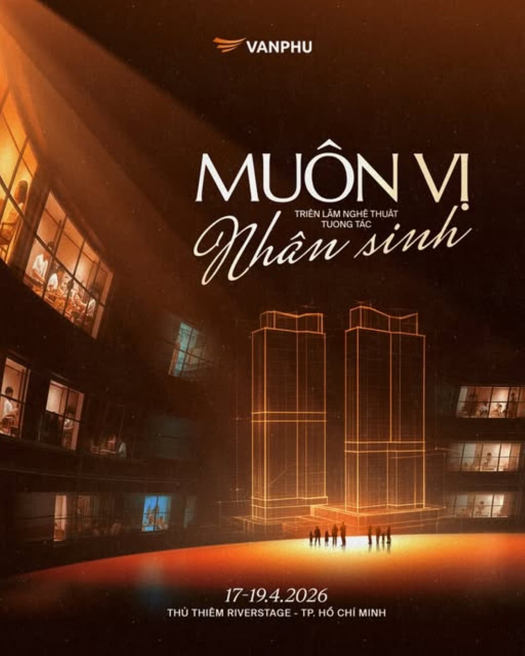 Không gian tương tác thực tế ảo tại sự kiện triển lãm Muôn Vị Nhân Sinh