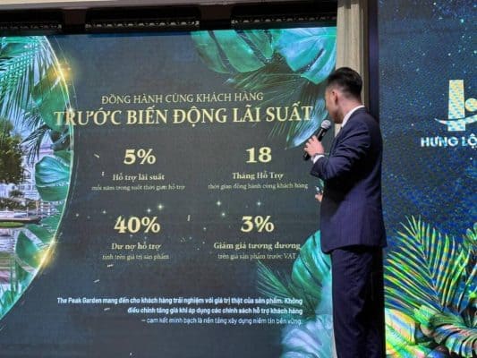 Phối cảnh tiến độ dự án The Peak Garden thực tế đổ bê tông lên tầng cao