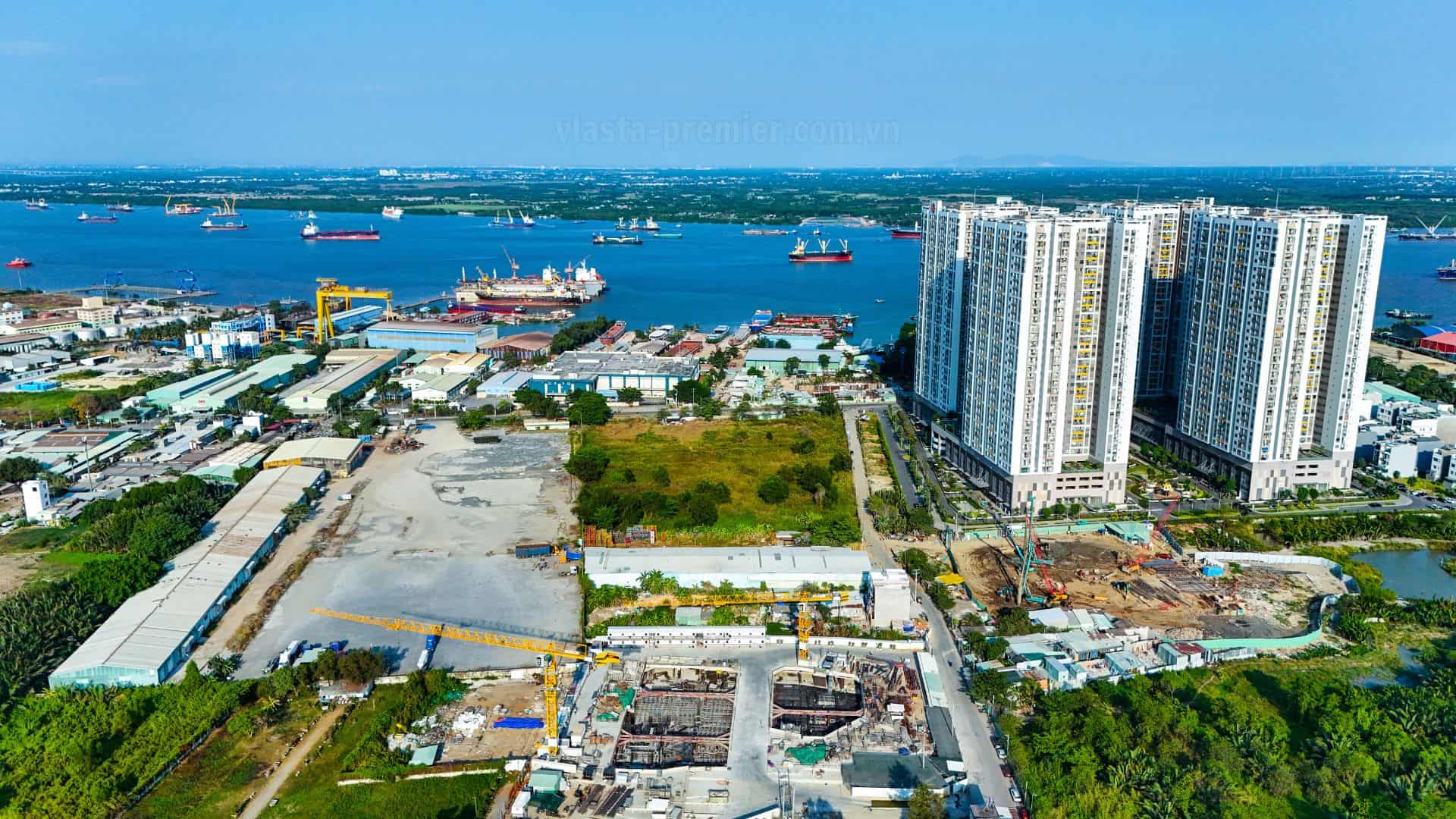 Toàn cảnh thực tế công trường dự án Vlasta Premier tháng 04/2026