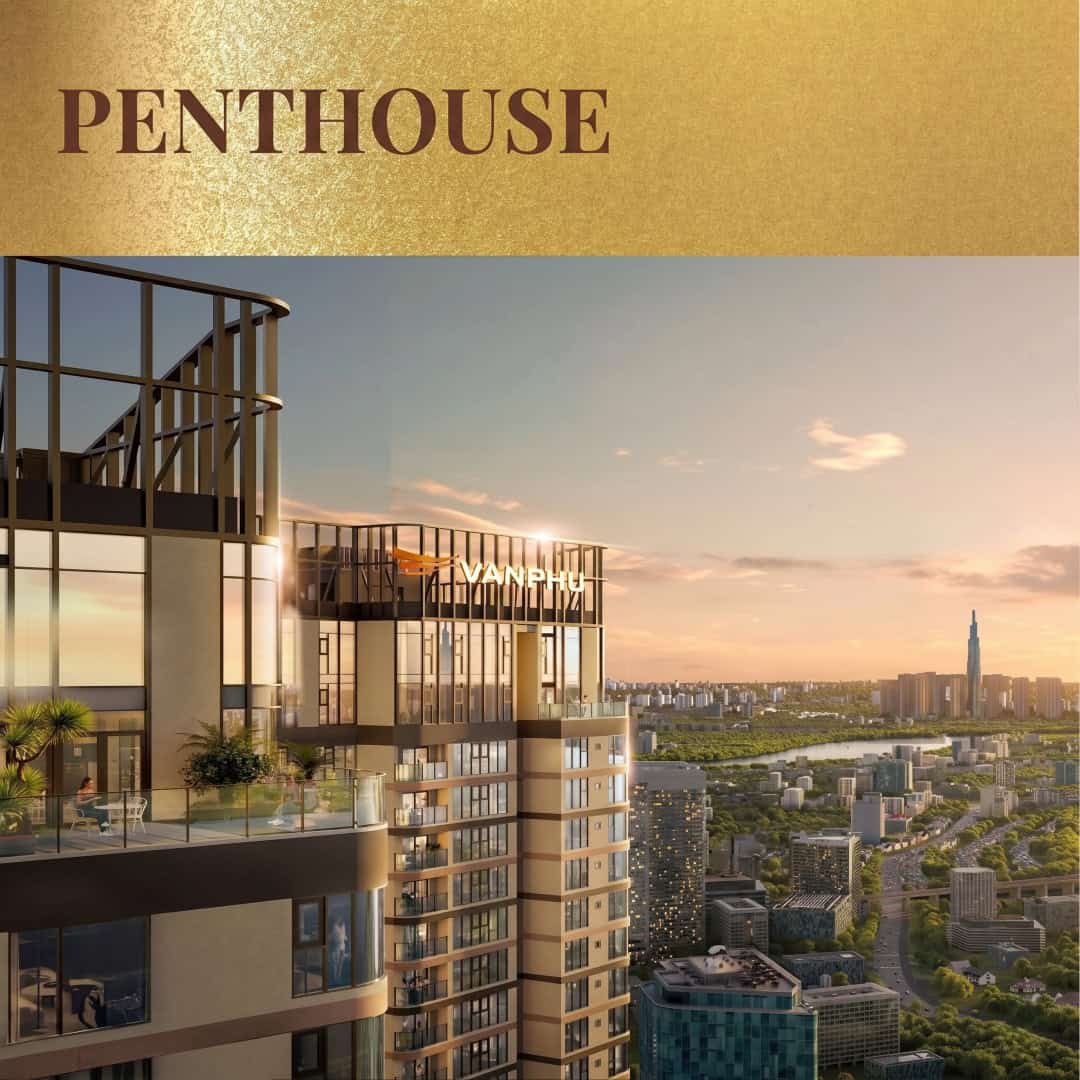 Phối cảnh dự án Penthouse Duplex Vlasta Premier đẳng cấp