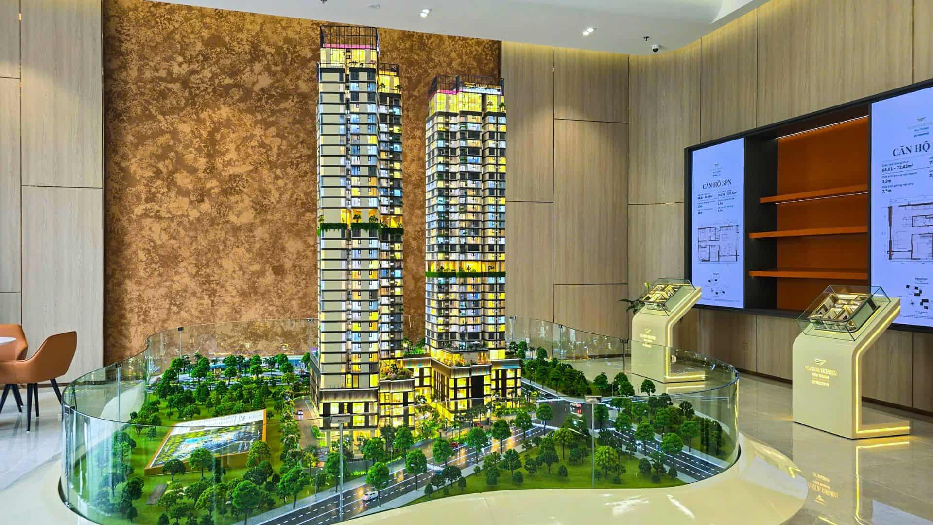 Toàn cảnh sa bàn dự án Vlasta Premier Phú Thuận