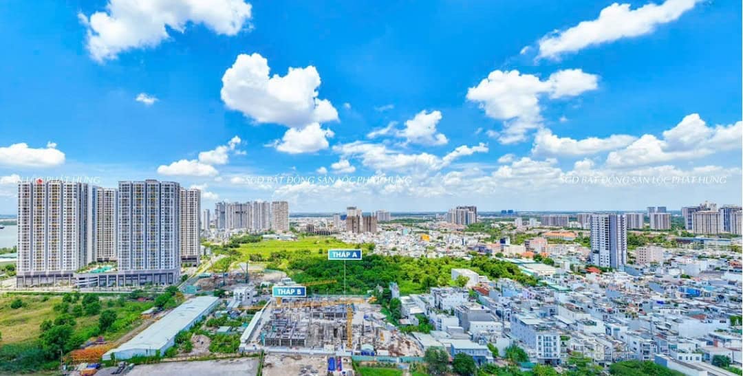 Cận cảnh thép sàn và cốp pha tại Tháp A Vlasta Premier