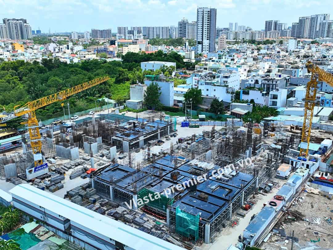 Tiến độ dự án Vlasta Premier Phú Thuận cập nhật ngày 25-05-2026