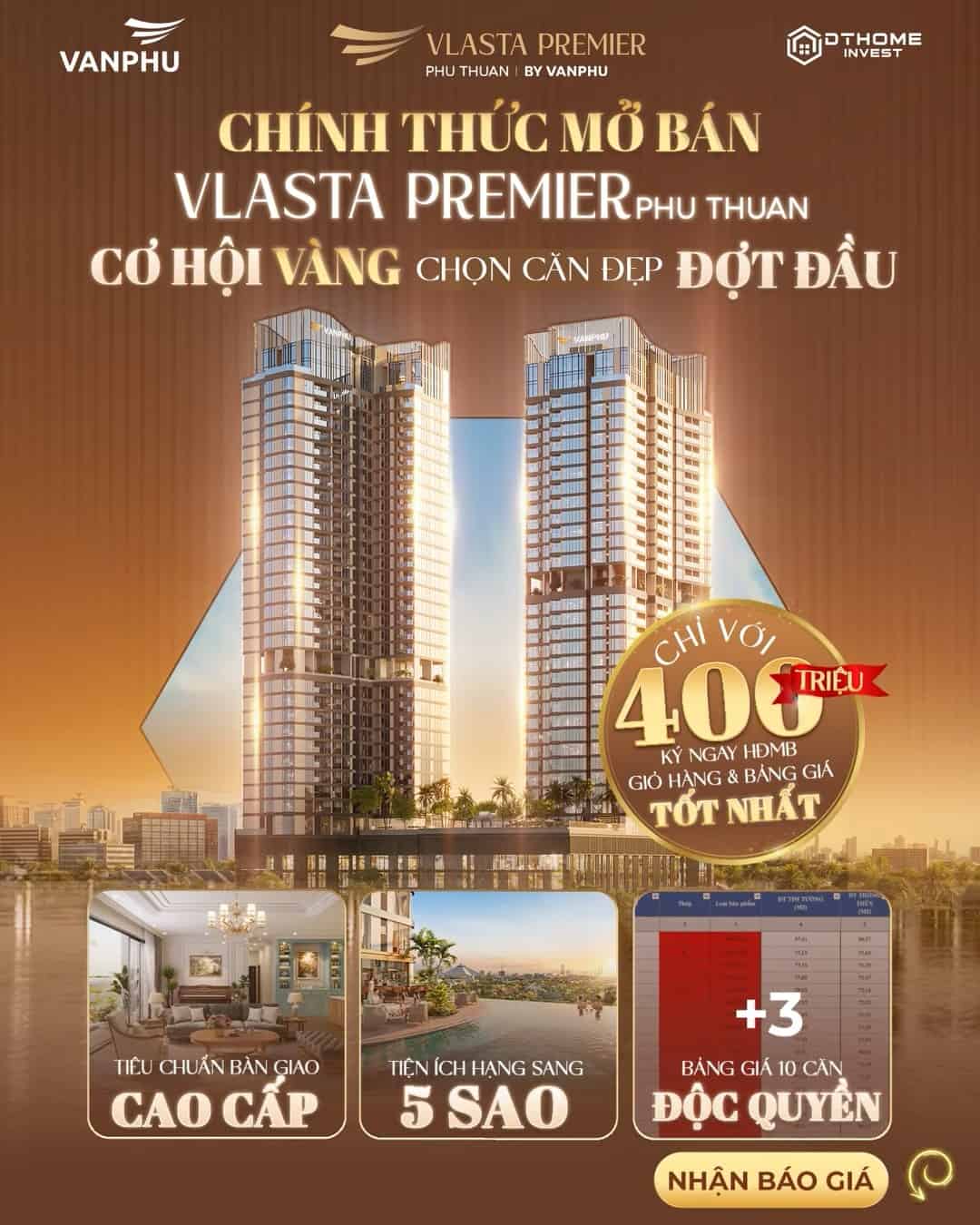 Sự kiện chính thức mở bán căn hộ Vlasta Premier Phú Thuận đợt 1
