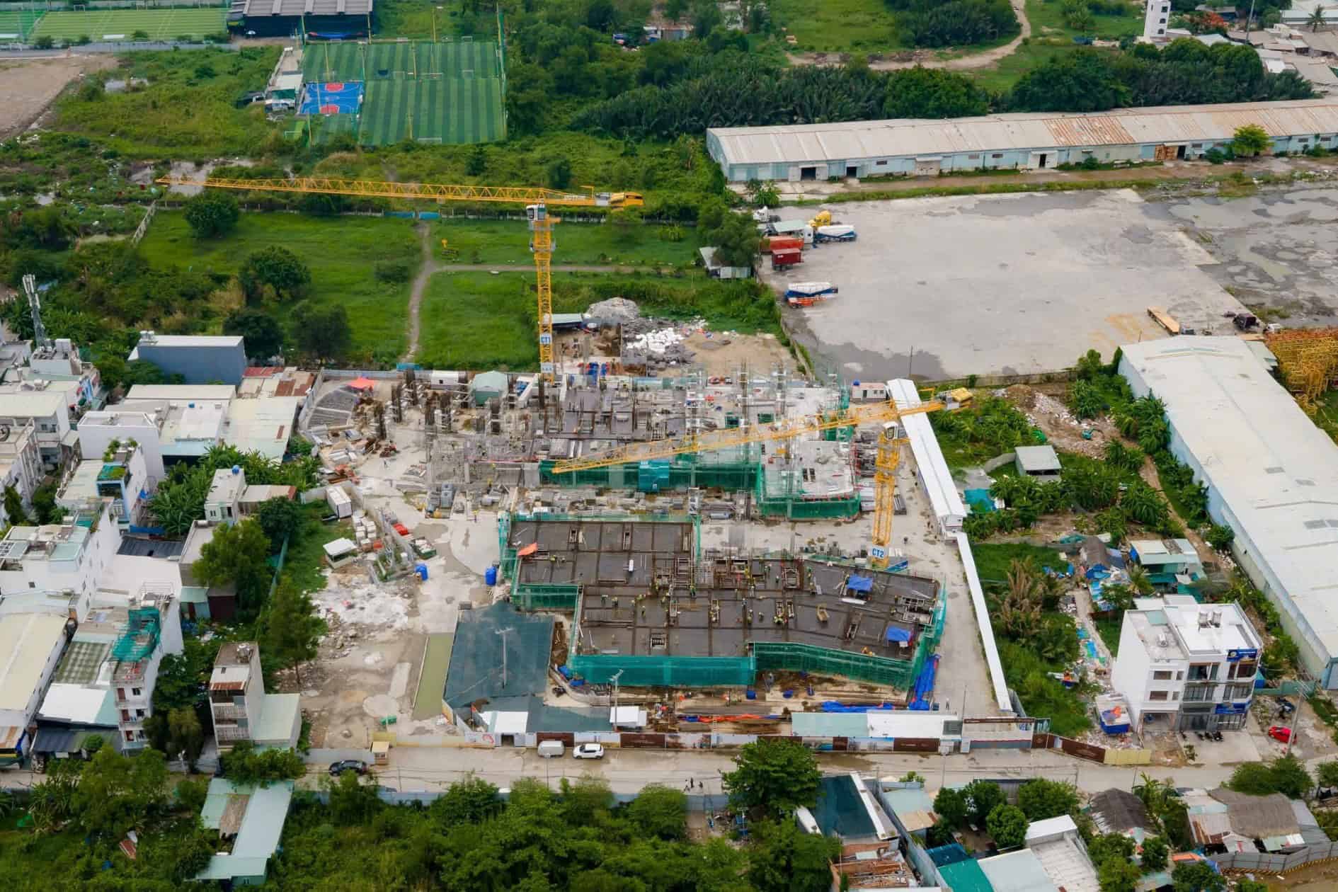 Công tác quy hoạch mặt bằng và hạ tầng kỹ thuật tại Vlasta Premier Phú Hội