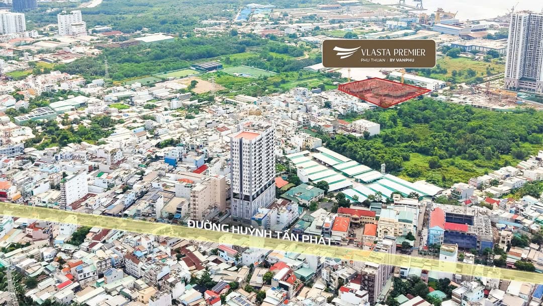 Công tác đổ bê tông vách sàn tại dự án Vlasta Premier
