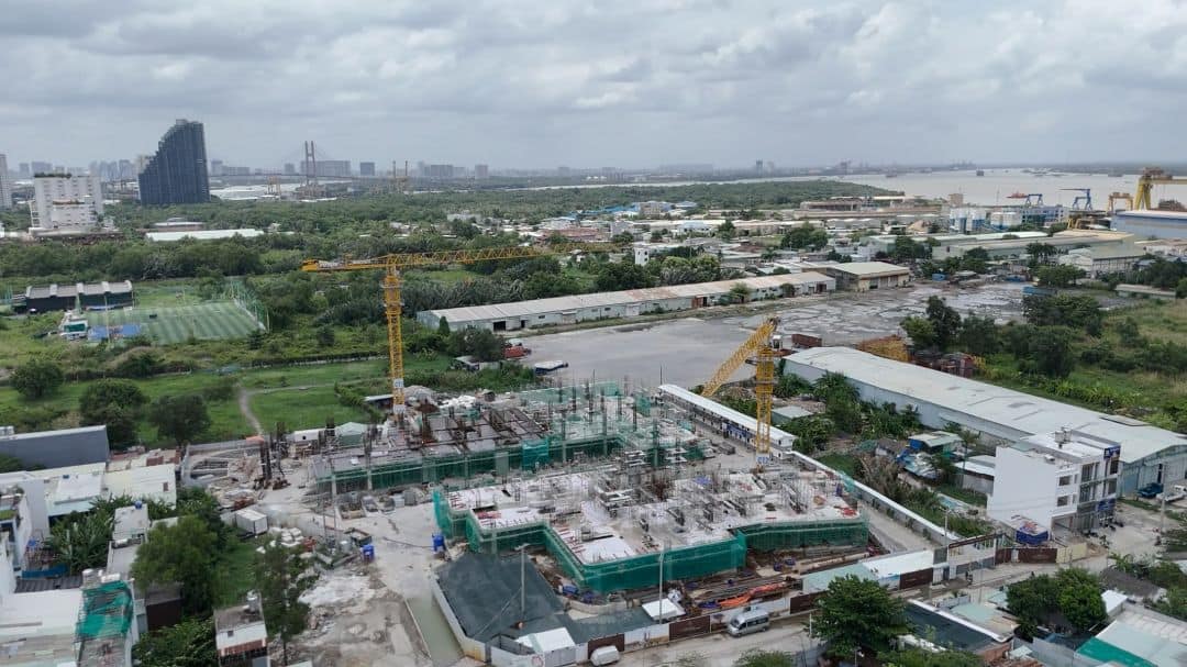Thực tế thi công đối chiếu với quy hoạch kiến trúc Vlasta Premier