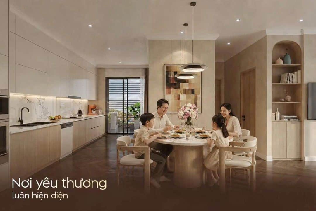Không gian sống yên bình tại căn hộ Vlasta Premier Phú Thuận