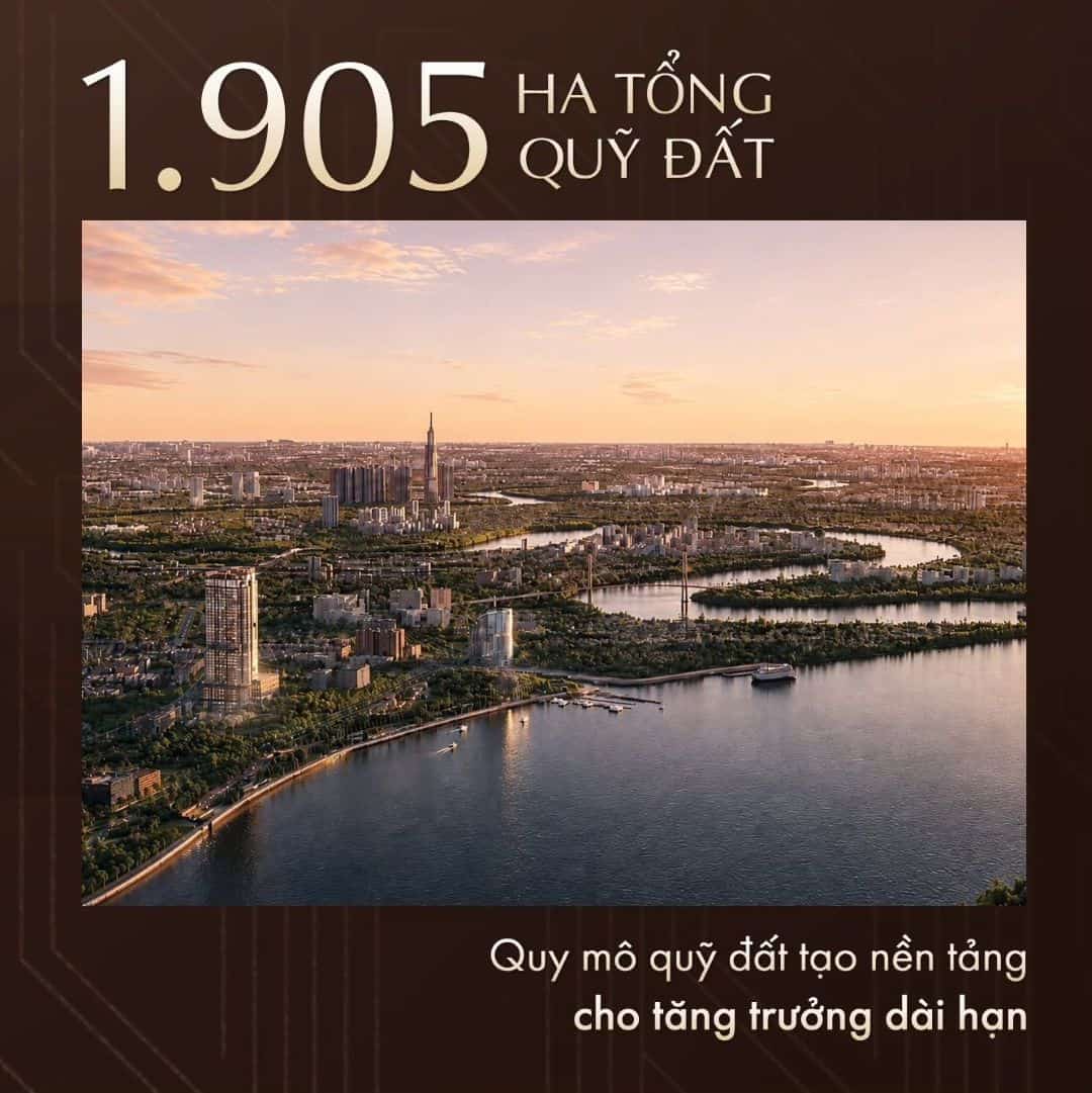 Tổng quỹ đất 1905 ha tạo nền tảng vững chắc cho phát triển dài hạn của Văn Phú