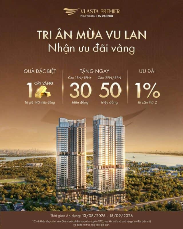 Vlasta Premier Tri Ân Mùa Vu Lan