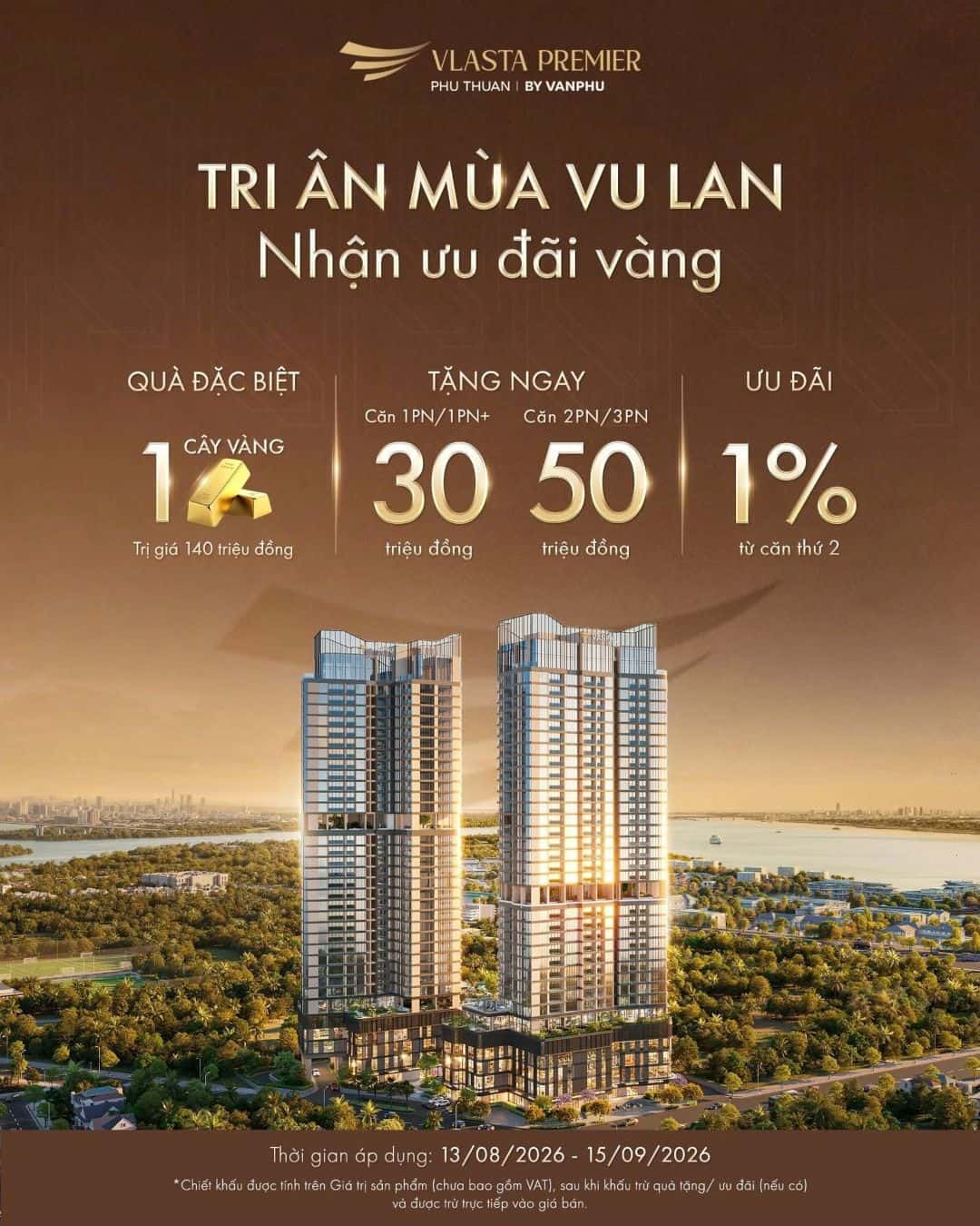 Vlasta Premier Tri Ân Mùa Vu Lan