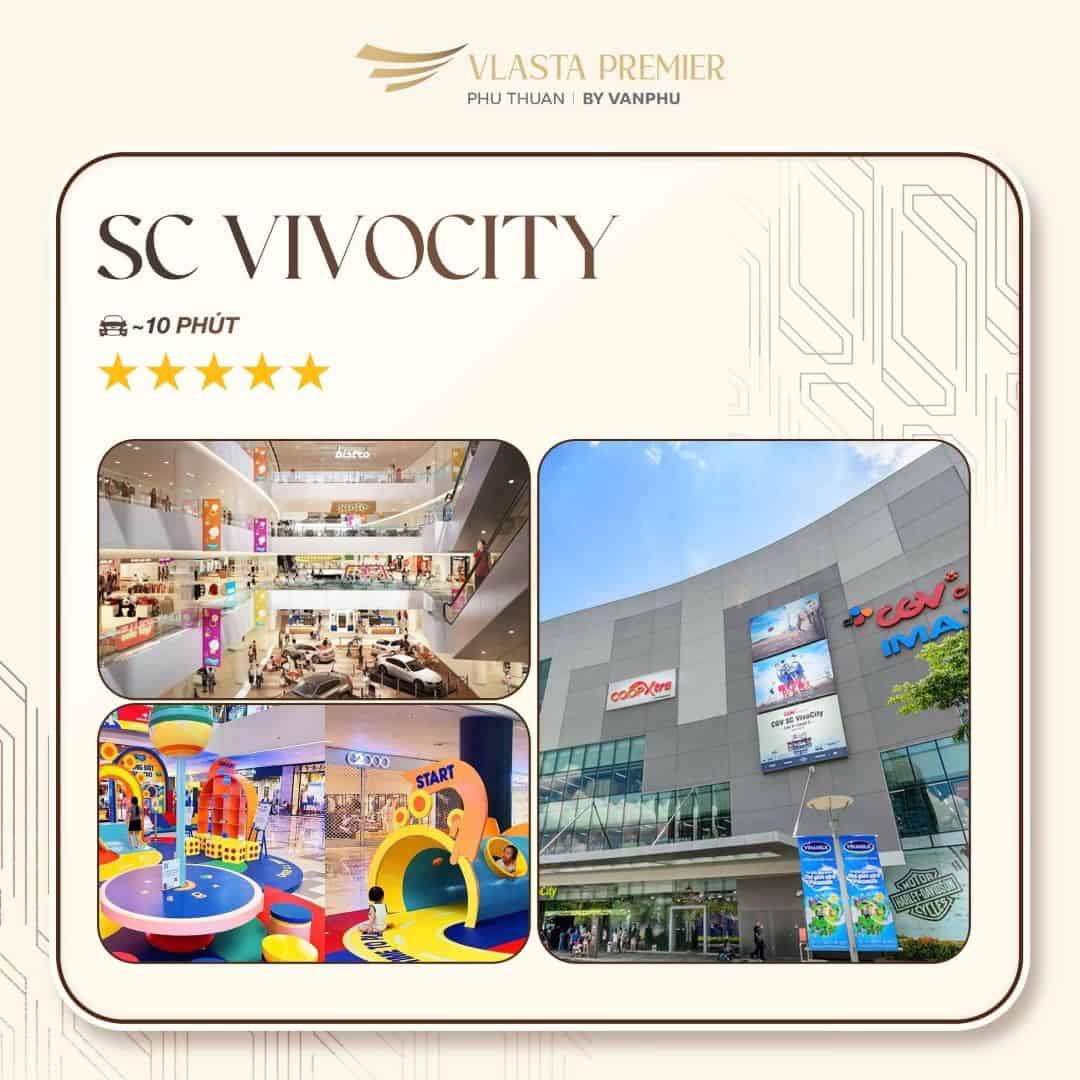Trung tâm thương mại SC VivoCity tiện ích ngoại khu Vlasta Premier