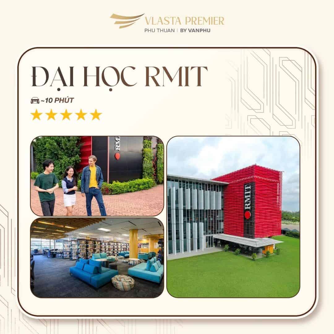 Đại học RMIT tiện ích ngoại khu Vlasta Premier