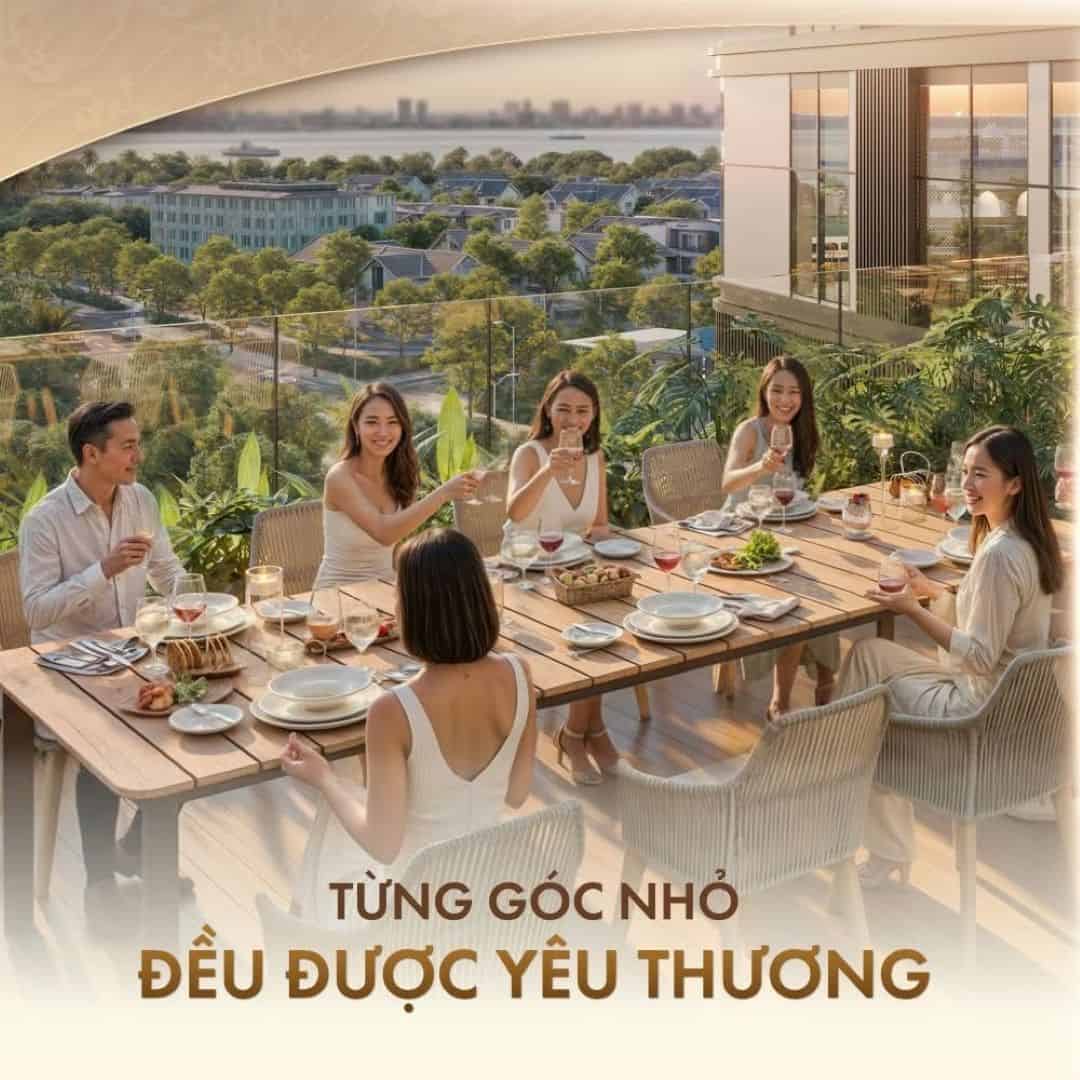 Không gian sinh hoạt gắn kết cộng đồng cư dân tinh hoa
